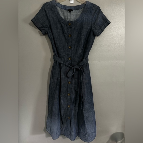 Talbots Dresses & Skirts - Talbots Denim dress - 6p